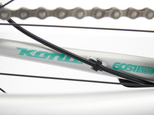 Велосипед гравійний Kona Rove AL 650, 27.5", 2024, Silver, 52 см (KNA B36RV6552)