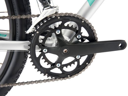 Велосипед гравійний Kona Rove AL 650, 27.5", 2024, Silver, 56 см (KNA B36RV6556)